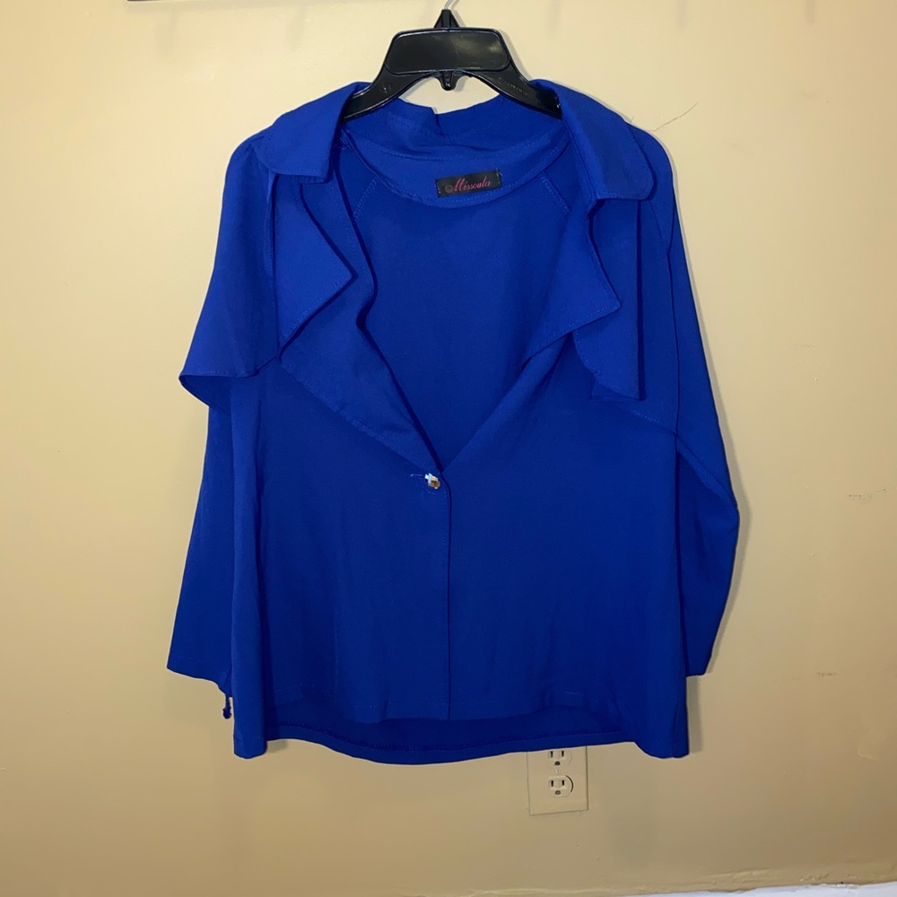 Royal Blue Missoula Sweater